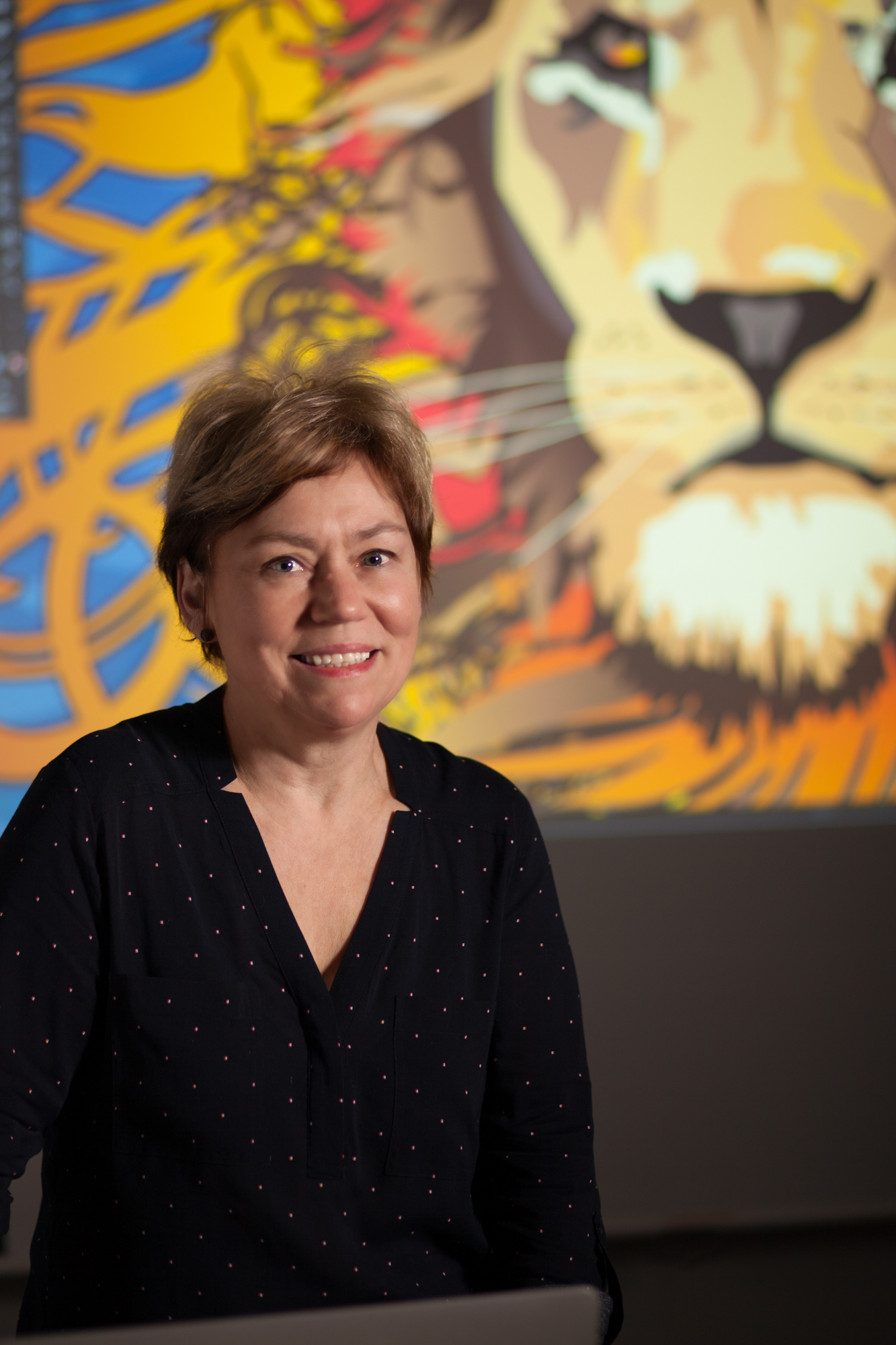 Susanne Sampson, instructor for the Interactive Media program at North Island College