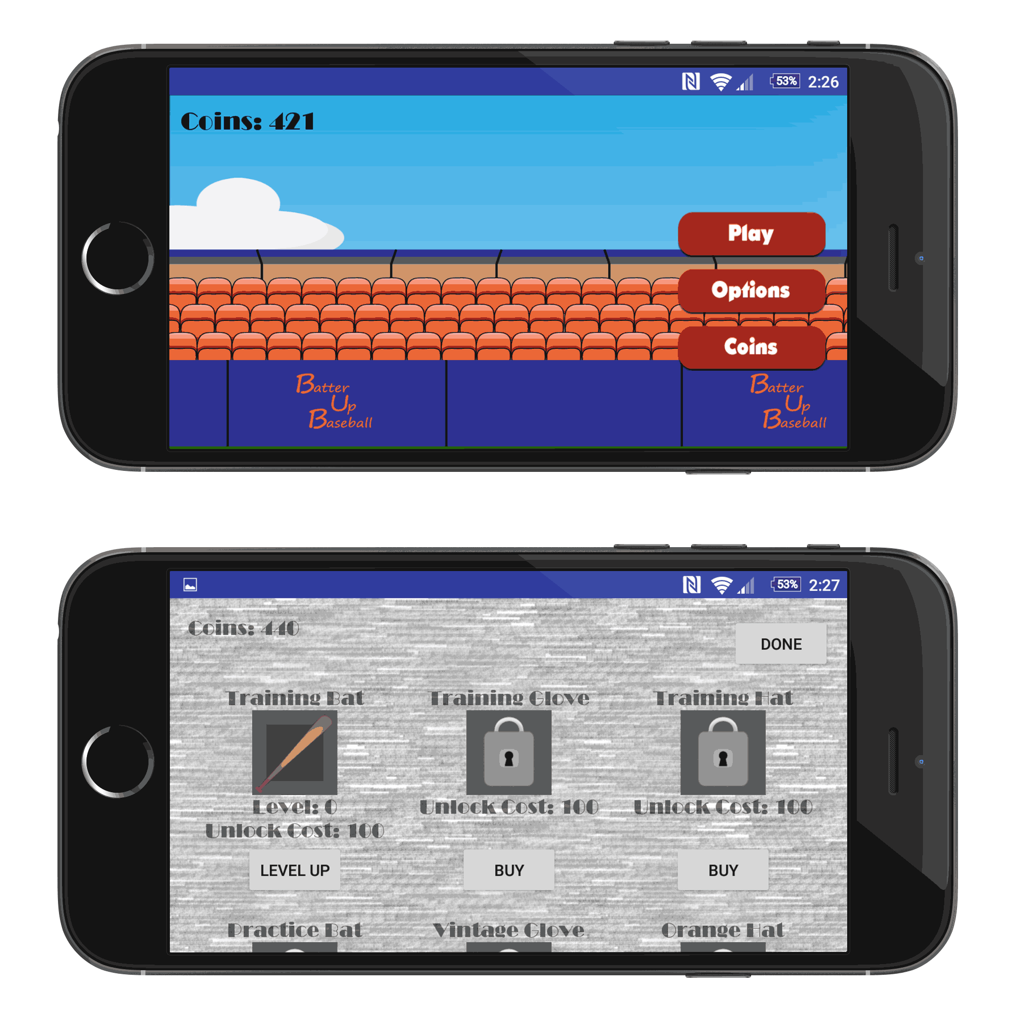 Portfolio project mobile app project by North Island College Interactive Media alumni Dominic Yarmie