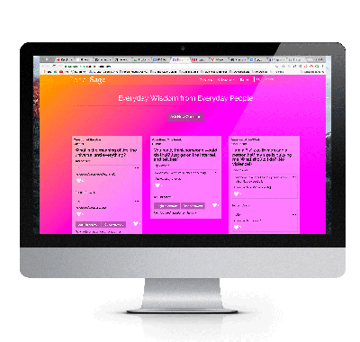 Ruby on Rails web application by North Island College Interactive Media Alumni Ian McKenzie